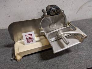 lot 7 image: Vintage Hobart Meat Slicer 110V