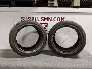 lot 35 image: (2) Goodyear Eagle P25545ZR18 Tires