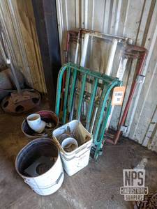 lot 26 image: Buckets of Hardware and Gates