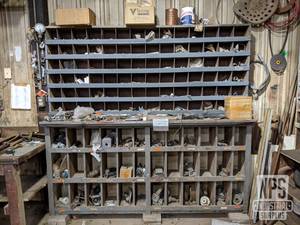 lot 7 image: UPDATED Contents of Bolt Bins Only - BINSSHELF NOT INCLUDED