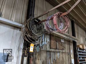 lot 64 image: Copper Tubing, Wire and More on Hook