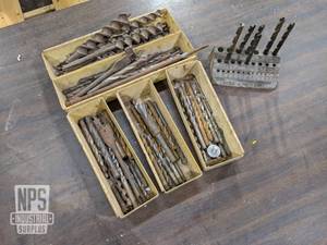 lot 75 image: Lot of Misc. Drill Bits