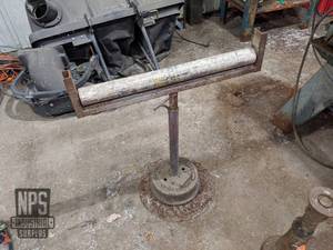 lot 104 image: Material Roller 28 Wide - Adjustable Height