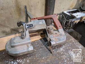 lot 116 image: Milwaukee Hand Held Bandsaw
