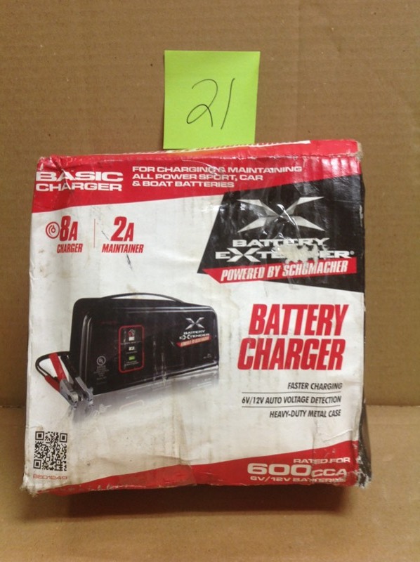 26666810449 Schumacher Sp 1 2 4 Amp 6 12 Volt Automatic Battery Charger Extender