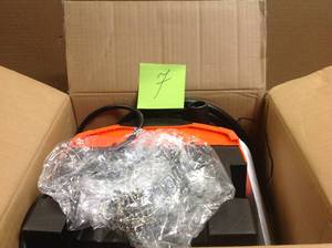 lot 7 image: Armor All 1500-PSI 1.3-GPM Electric Pressure Washer open box not used