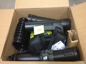 lot 36 image: 175 MPH 760 CFM 38cc Gas Backpack Leaf Blower  in good condition