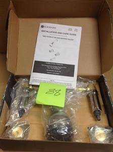 lot 88 image: Glacier Bay  Aragon 2-Handle 1-Spray Shower Faucet in Chrome (Valve Included)  in good condition