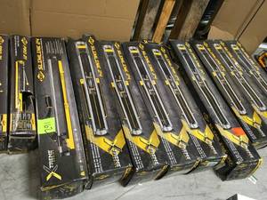 lot 162 image: BIG MIX LOT OF QEP 24 in. Rip Porcelain and Ceramic Tile Cutter & QEP 21 in. Manual Pro Tile Cutter NOT CHECKED