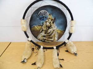 Wolf Dream Catcher