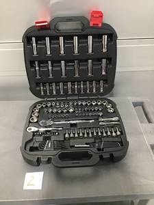 lot 2 image: HUSKY Mechanics Tool Set (111-Piece) w case