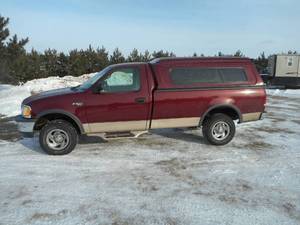1998 Ford F150 4x4 Pickup - 93K Miles - Topper