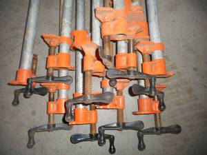 (10) Used Jorgenson Pony Clamps