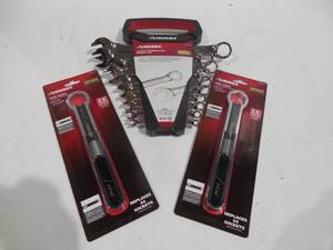 lot 69 image: Husky SAE Combination Wrench Set (10-Piece)  Standard Total Socket