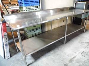 Stainless Steel Table w Drawer
