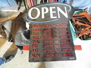 OPEN Sign