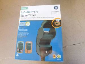 lot 46 image: 2 - Outdoor Mechanical Timer with Yard Stake #2
