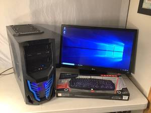 lot 6 image: Custom Built Desktop Computer