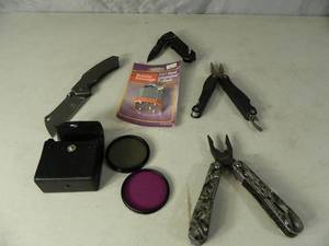 lot 82 image: Multitools, Knives, and More