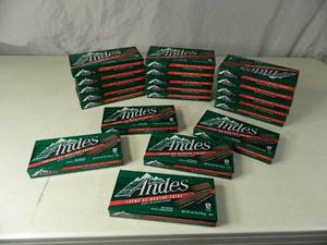 lot 19 image: 20 New Boxes of Andes Mints
