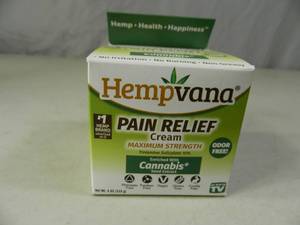 lot 30 image: New Hempvana Pain Relief Cream