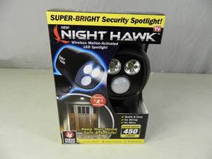 lot 51 image: New Night Hawk Super Bright Security Spotlight