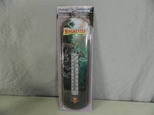 lot 123 image: New Winchester Tin Thermometer