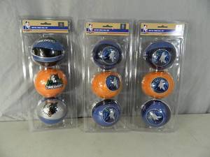 lot 129 image: 3 New Sets of Softee NBA Balls