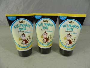 lot 142 image: 3 New Bottles of Baby Anti Monkey Butt