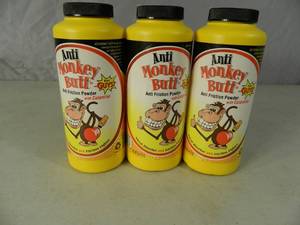 lot 144 image: 3 New Bottles of Anti Monkey Butt