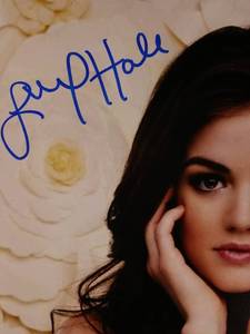 lot 13 image: Lucy Hale Signed 11x14 Photo (PSA COA)