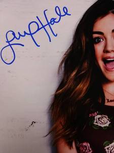 lot 15 image: Lucy Hale Signed 11x14 Photo (PSA COA)