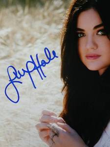 lot 20 image: Lucy Hale Signed 11x14 Photo (PSA COA)