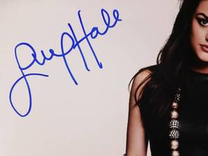 lot 22 image: Lucy Hale Signed 11x14 Photo (PSA COA)