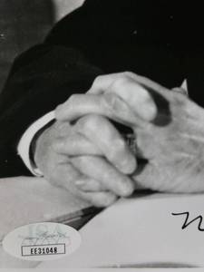 lot 39 image: Norman Vincent Peale Signed 8x10 Photo (JSA COA)