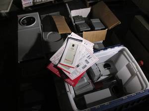lot 5 image: Pallet of electrical meter and conn...