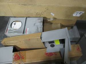 lot 9 image: Lot of meter and breaker boxes...