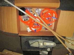 lot 26 image: Sample LED streetlight that plugs i...