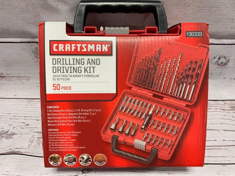 craftsman masonry drill bit set