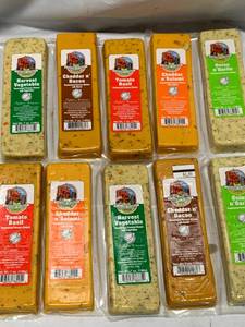 lot 4 image: Lot of 10 Wisconsin Farmers Market Cheese $69 retail  (best buy 022020)