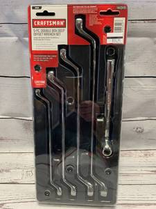 lot 12 image: Craftsman 5pc Double Offset Wrench Set $59 retail
