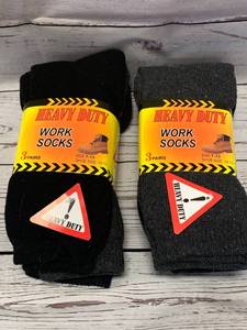 lot 19 image: 6 Pairs Heavy Duty Works Socks