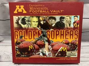 lot 44 image: The Ultimate Minnesota Golden Gophers Vault Book $49.95 retail