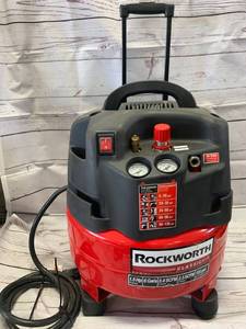 lot 65 image: Rockworth 6 Gallon Portable Air Compressor