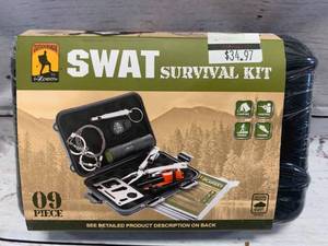 lot 67 image: Swat 9pc Survival Kit