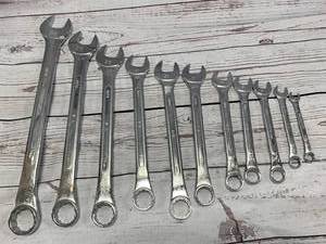 lot 72 image: 11pc SK Tool Metric Wrench Set 9-28mm Made in USA $249 retail