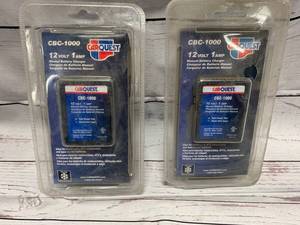 lot 130 image: Lot of 2 Carquest Battery Tender Trickle Chargers