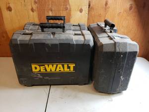 lot 30 image: Empty Dewalt Tool BoxesCases