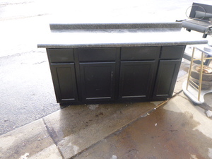 lot 8 image: Counter Top Cabinet