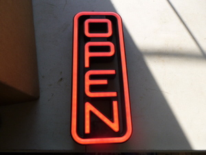 lot 24 image: Neon OPEN Sign